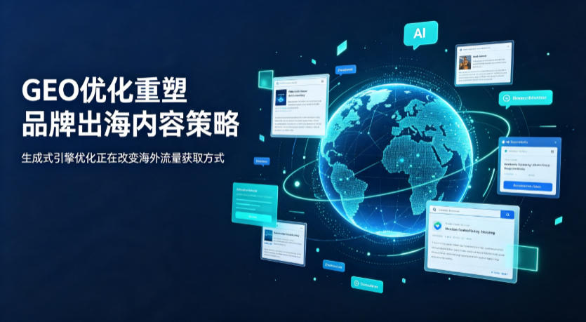 田家庵区AI 时代 GEO 兴起，品牌出海内容策略迎来重大调整